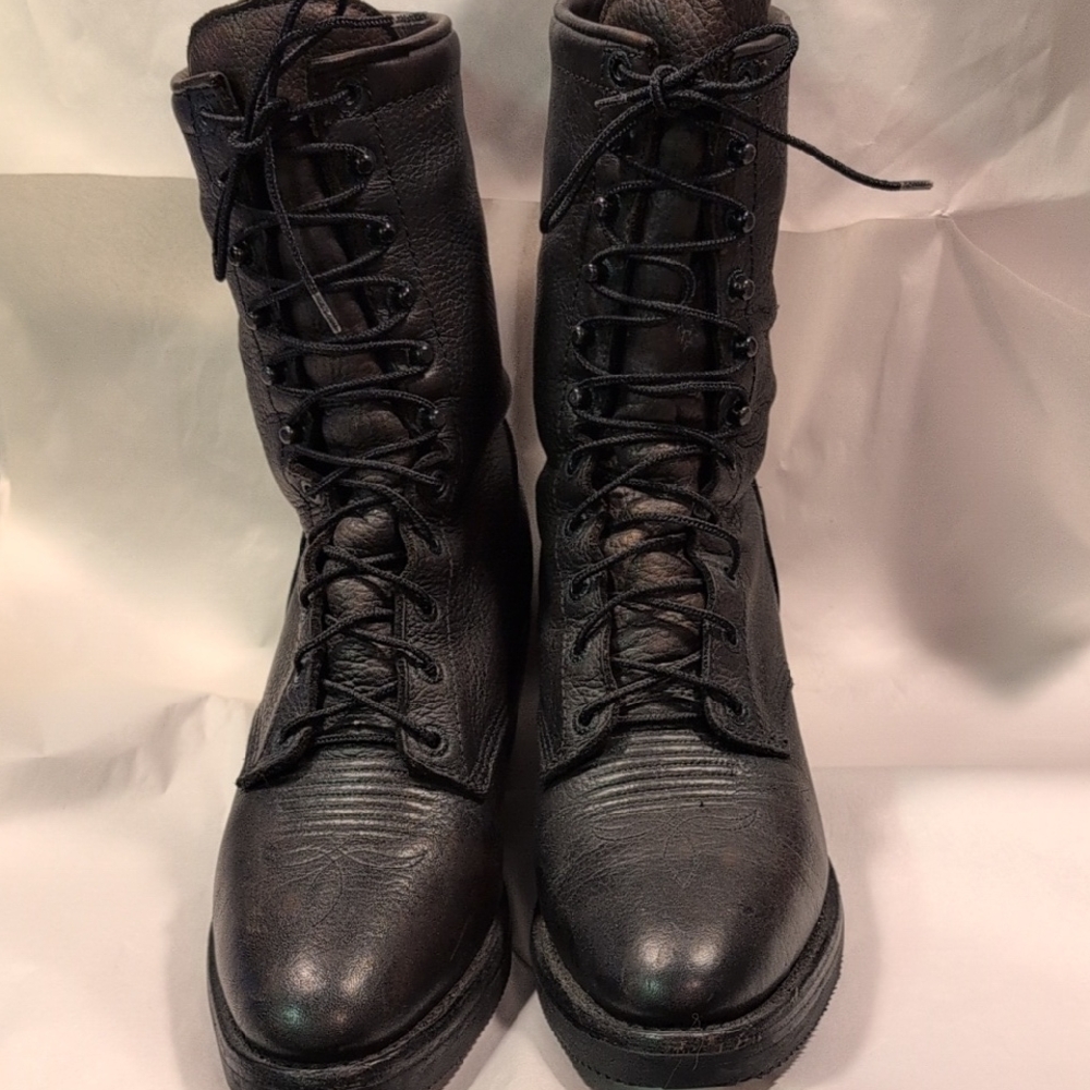 Rocky Black Leather Men's Boots